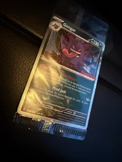 Pokemon Gengar GameStop Promo POR 050/088 Holo 130 HP Mind Jack Card - Image 4