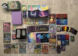 Pokemon Card Lot 🔥 750+ Reverse Holos, EX/Full Art, Binder, Tins + Extras - Image 1