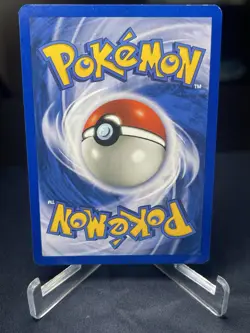 Pokemon TCG Hitmonchan Base Set 2, Holo Rare Card 8/130 Swirl🌀 NM - Image 2