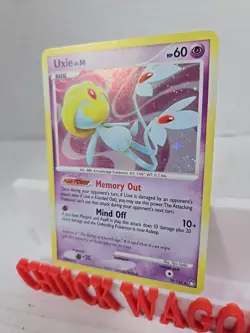 Uxie - 18/123 - Pokemon Mysterious Treasures Holo Card LP - Image 3