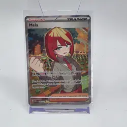Pokemon Mela 140/131 Prismatic Evolutions Special Illustration Rare Trainer Card - Image 1