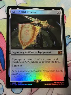 Aettir and Priwen Final Fantasy Foil - Image 1