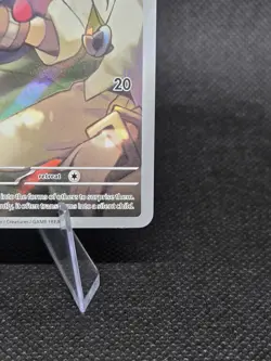 Pokemon N's Zorua 189 SVP Black Star Promo Full Art Holo Card - Image 5