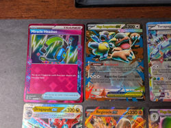 10 Pokemon Card Lot All EX/Full Art/ Nm S&V and Mega Evolutions - Image 2