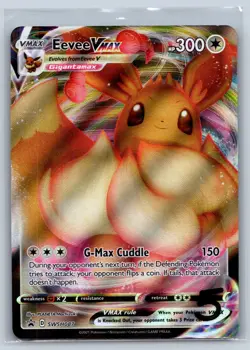 Eevee VMAX SWSH087 SWSH: Sword & Shield Promo Cards Holo - Image 1