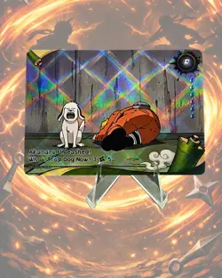 Naruto Kayou English Series 2 Card - Akamaru Unleashed! - NRSA02-R-048L1 - Image 1