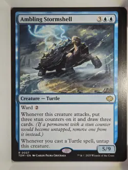 Ambling Stormshell - R37- MTG - Tarkir: Dragonstorm (TDM) - Image 1