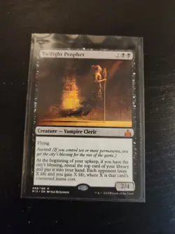 Twilight Prophet, Rivals of Ixalan, NM, MTG-Magic The Gathering, Regular - Image 1