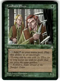Fyndhorn Elves Ice Age Regular MTG - Image 1