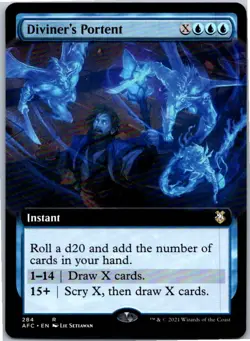 Diviner's Portent (Extended Art) R Normal Commander: Adventures in the Forgotten - Image 1