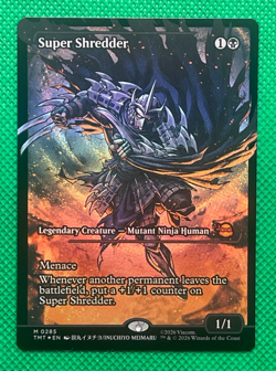 MTG Teenage Mutant Ninja Turtles- Super Shredder Rare M0285 - Image 1