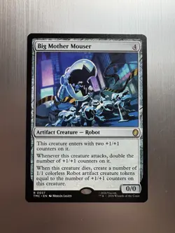 Big Mother Mouser - 37 - MTG: Teenage Mutant Ninja Turtles - Rare - Regular - Image 1