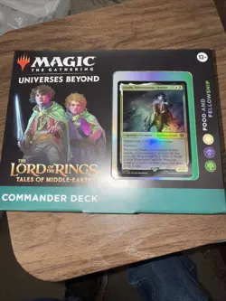 MtG Lord of the Rings: Tales of Middle Earth Commander Deck Food and Fellowship - Image 1
