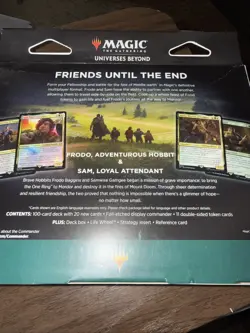 MtG Lord of the Rings: Tales of Middle Earth Commander Deck Food and Fellowship - Image 2
