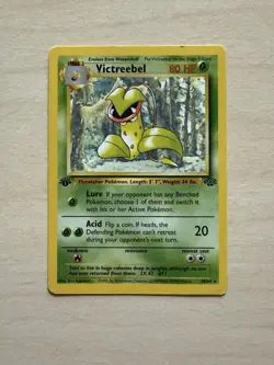 Pokemon TCG Victreebel 1st Edition Jungle Set Non Holo 30/64 Vintage WOTC - Image 1