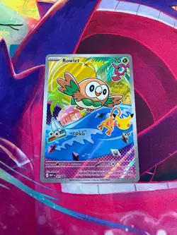 Rowlet MEP043 First Partner's Promo Near Mint Pokemon TCG - Image 1