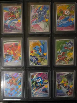 Pokemon First Partner Series 1 Complete set of 9 - Image 1