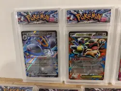 Lot of Seven (7) Pokemon TCG Near Mint Ungraded Slabs w/ Mega Kangaskhan & More - Image 2
