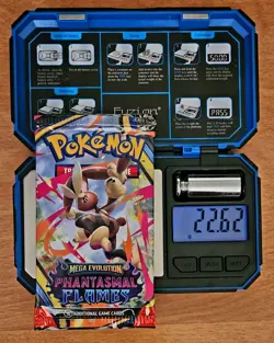 (HEAVY)🔥 22.62g Pokemon TCG Phantasmal Flames Booster Pack Factory Sealed✅ - Image 1