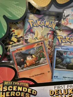Pokemon Ascended Heroes First Partner Deluxe Pin Collection Sealed - Image 2