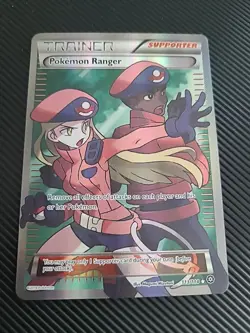 Pokemon Ranger 113/114 - Steam Siege Trainer Full Art Holo 2016 - NM/LP - Image 1