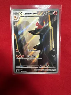 Scarlet & Violet 151 Illustration Rare Charmeleon 169/165 Pokemon TCG (English) - Image 1