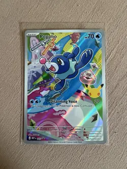 Rowlet Litten Popplio MEP 043 044 045 Pokemon 30th Anniversary First Partner Set - Image 4