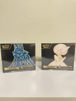 Pokemon Center Mega Evolution Elite Trainer Box Set. Mega Lucario & Gardevoir - Image 1