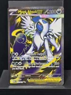 Pokemon Mega Absol ex 161/132 Full Art Ultra Rare Mega Evolution Holo Near Mint - Image 2