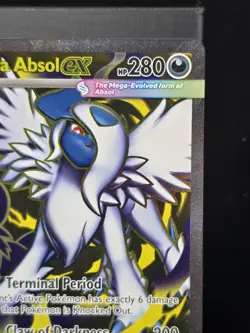 Pokemon Mega Absol ex 161/132 Full Art Ultra Rare Mega Evolution Holo Near Mint - Image 4