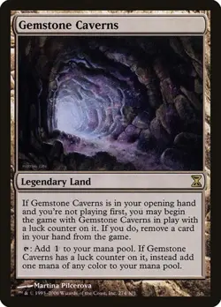 Gemstone Caverns Time Spiral LP MTG - Image 1