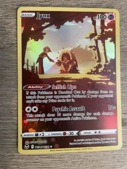 Jynx TG04/TG30 SWSH Silver Tempest Trainer Gallery Holo Pokemon 2022 NP - Image 1