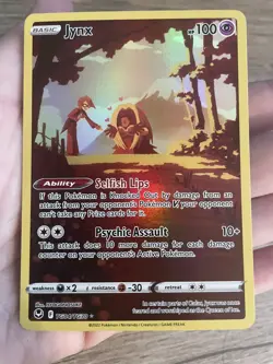 Jynx TG04/TG30 SWSH Silver Tempest Trainer Gallery Holo Pokemon 2022 NP - Image 3