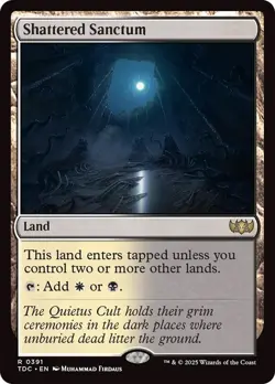 Shattered Sanctum [Tarkir: Dragonstorm] MTG - Image 1