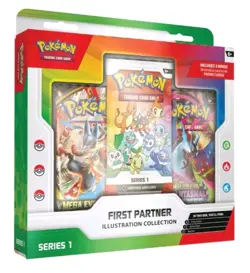 Pokemon First Partner Illustration Collections - Series 1 - Image 1