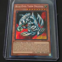 Yu-Gi-Oh! Blue-Eyes Toon Dragon SRL-EN000 Spell Ruler 25th Anniv Foil - Image 1