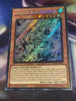 Yu-Gi-Oh! TCG Icejade Ran Aegirine BLTR-EN081 Secret Rare NM/M - Image 1