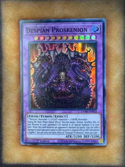 Yugioh Despian Proskenion DAMA-EN035 Super Rare 1st Ed NM - Image 1
