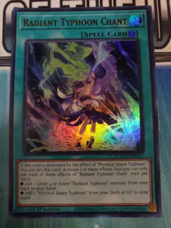 Yugioh - Radiant Typhoon Chant - DOOD-EN061 - 1st Edition - Ultra Rare - Image 1
