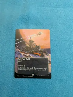 x1 Petrified Field (Borderless) - MTG Edge of Eternities: Stellar Sights - #77 - Image 2