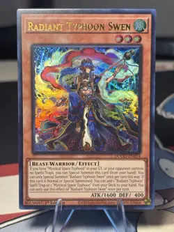 *** RADIANT TYPHOON SWEN*** 1ST EDITION ULTRA RARE DOOD-EN014 YUGIOH! - Image 1