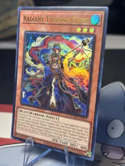 *** RADIANT TYPHOON SWEN*** 1ST EDITION ULTRA RARE DOOD-EN014 YUGIOH! - Image 2