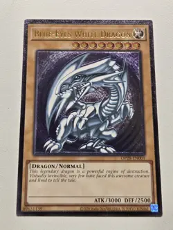 Blue-Eyes White Dragon (UTR) OP28-EN001 Ultimate Rare Yugioh OTS Tournament Pack - Image 1