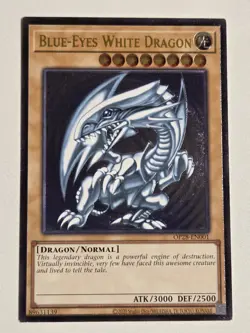 Blue-Eyes White Dragon (UTR) OP28-EN001 Ultimate Rare Yugioh OTS Tournament Pack - Image 5