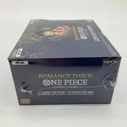One Piece TCG OP-01 Romance Dawn White Bottom Booster Box SEALED - Image 3