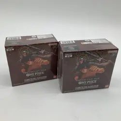 Lot of (2) One Piece TCG OP-02 Paramount War Booster Boxes SEALED ENGLISH - Image 1