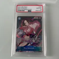 2024 Boa Hancock OP07-051 Alternate Art One Piece English, PSA 10 Gem MT - Image 1