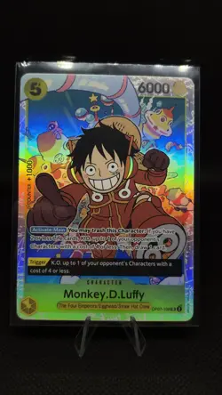 Monkey.D.Luffy OP07-109 - One Piece TCG - SR Super Rare NM English Foil - Image 1