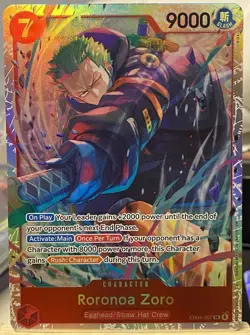 One Piece TCG - Roronoa Zoro EB04-007 SR | Adventure On Kami's Island OP-15 - Image 1