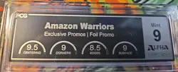 Amazon Warriors Exclusive Promo Alpha Investments PCG Mint 9 - Image 2